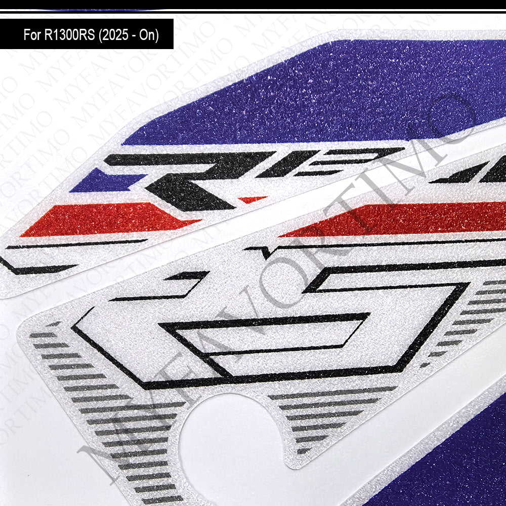 BMW R1300RS Anti-Slip Tank Side Decals Kit 2025-2026 丨 Side Panel Stickers
