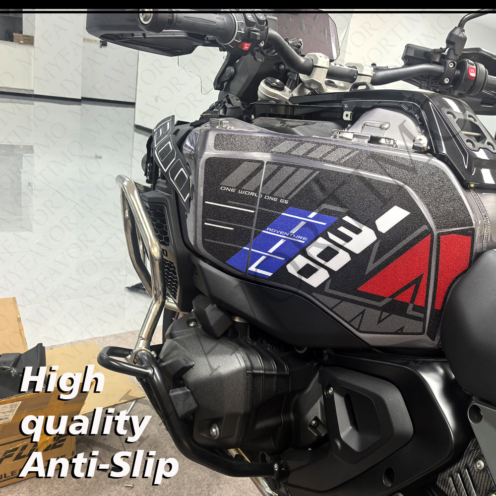 For BMW R1300GS Adventure 2024‑2025 Stickers | Matte Anti‑Slip Decals Tank Pad