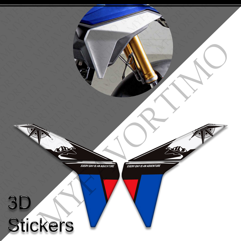 BMW F450GS 2026‑2027 Stickers Decals | 3D Epoxy Resin Tank Pad Fender Fairing Handguard Protection Kit