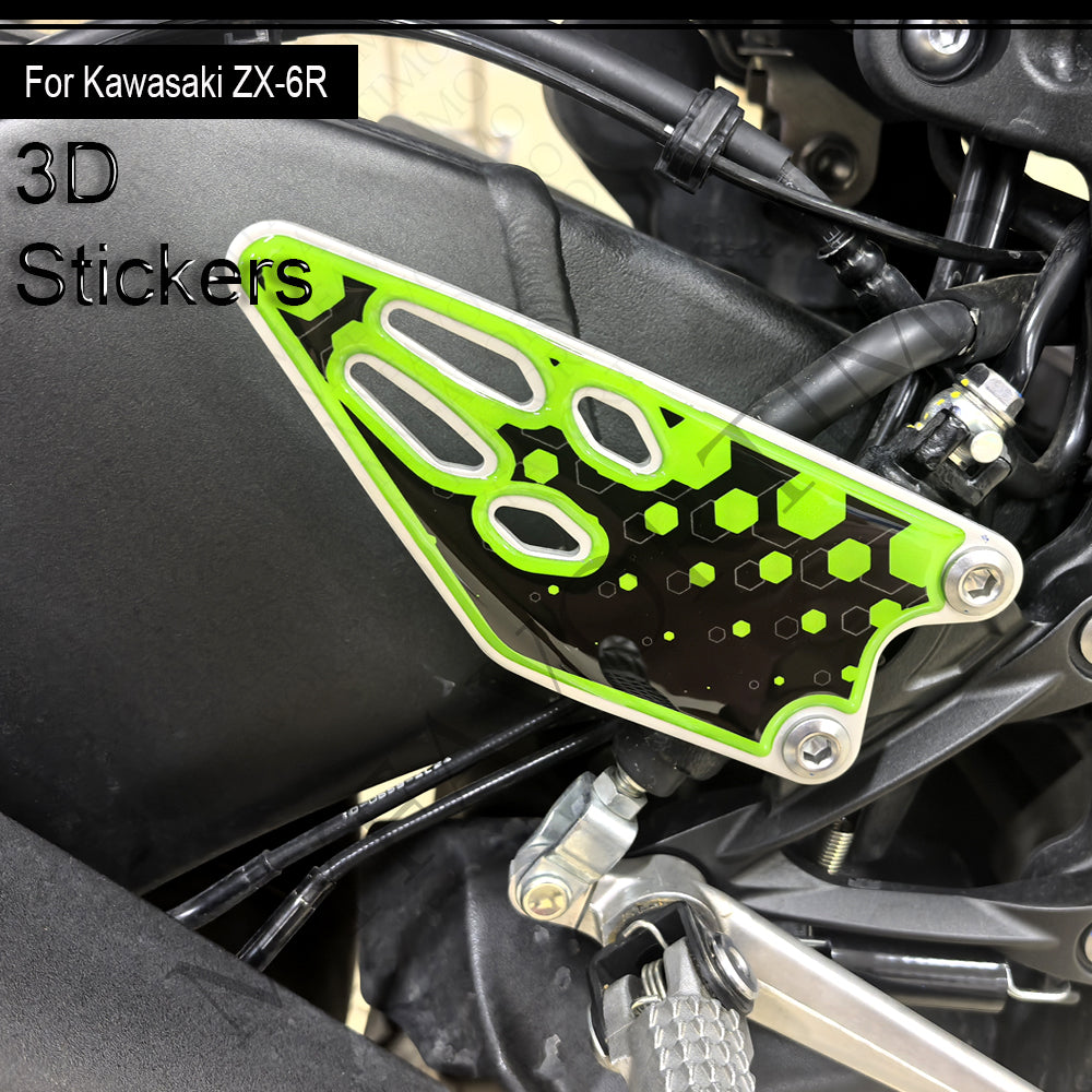 Kawasaki Ninja ZX-6R Decals Kit 2024-2026 丨 Tank Pad and Full Set Stickers