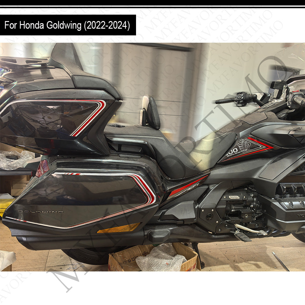 Honda Goldwing GL1800 F6B PVC Decals Kit 2022-2026 丨 Tank and Full Body Stickers