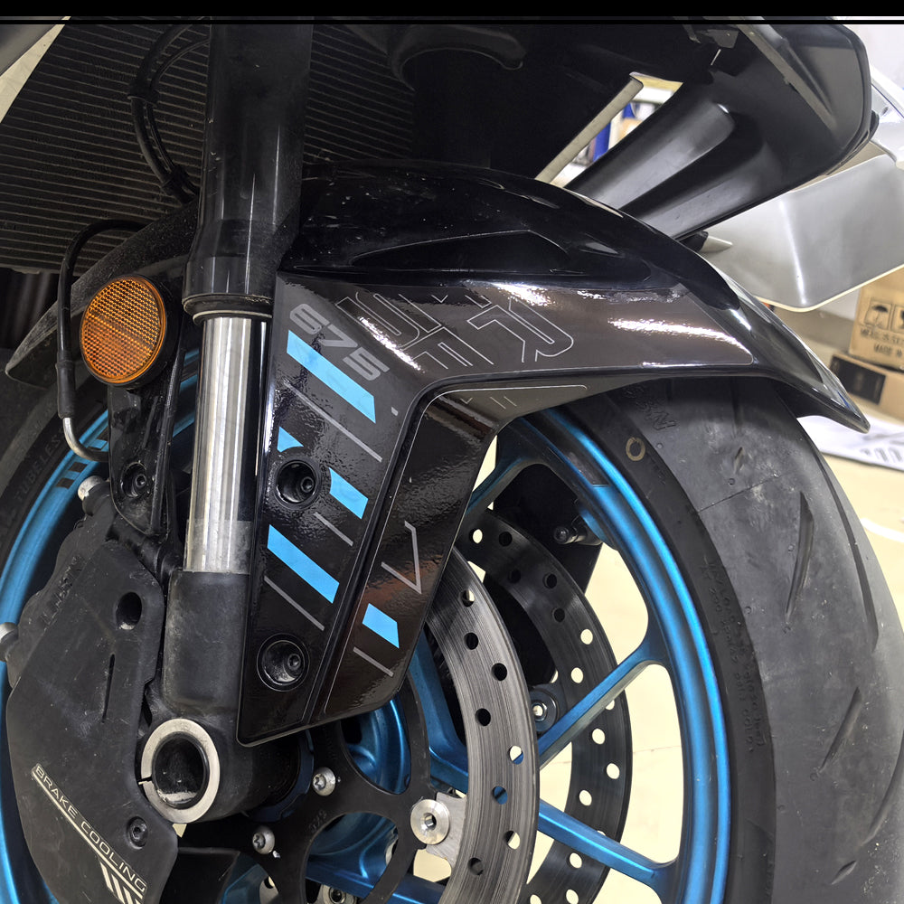 CFMOTO 675SR‑R 675SRR Tank Pad 2025‑2026 | PVC Knee Protection Decals