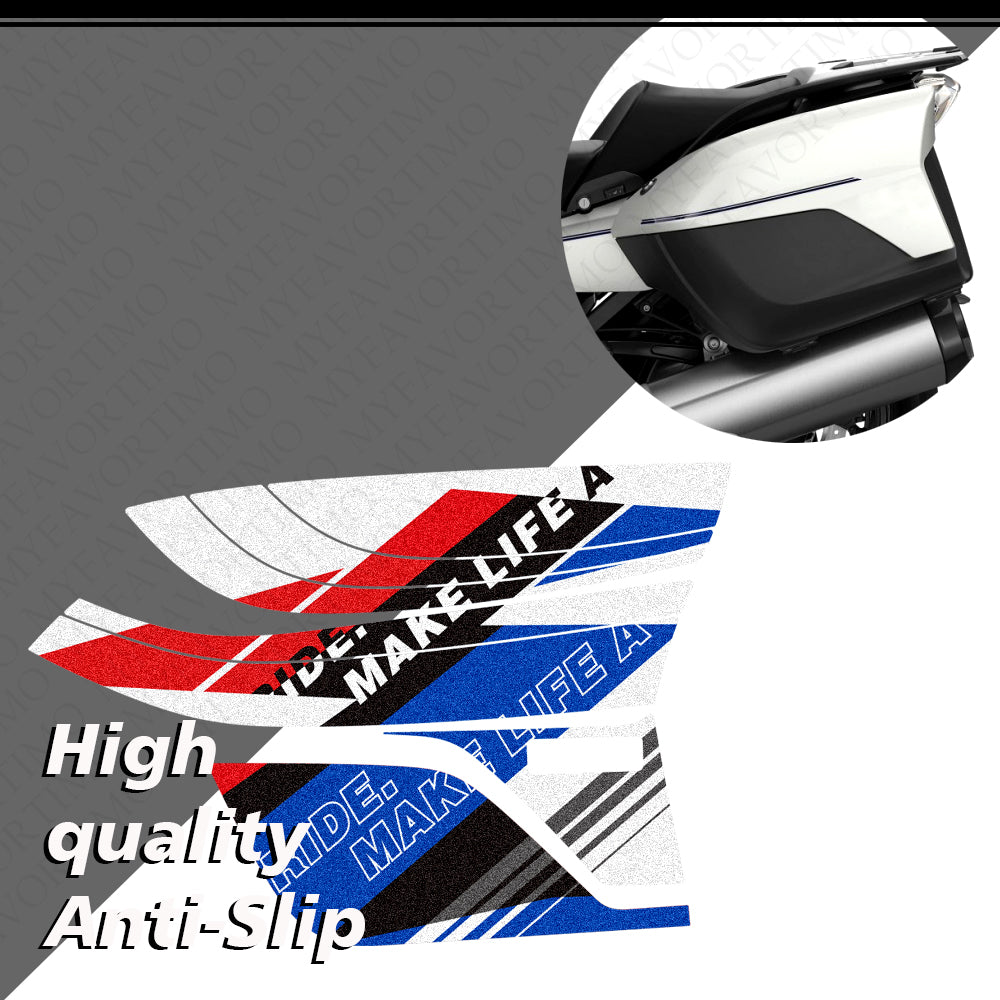 BMW R1250RT R1200RT K1600GTL K1600GT Pannier Stickers | Matte Decals Protection
