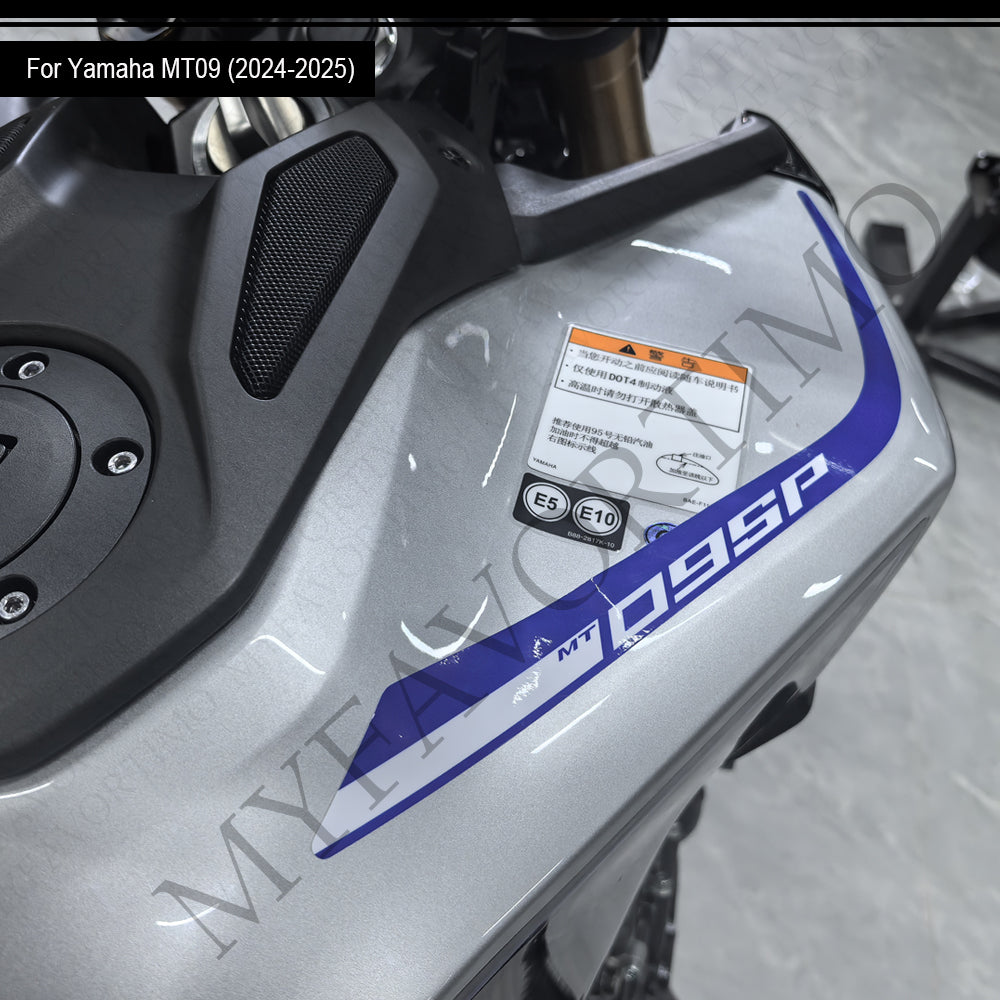Yamaha MT-09 MT-09 SP PVC Decals Kit 2024-2025 丨 Tank and Swing Arm Stickers