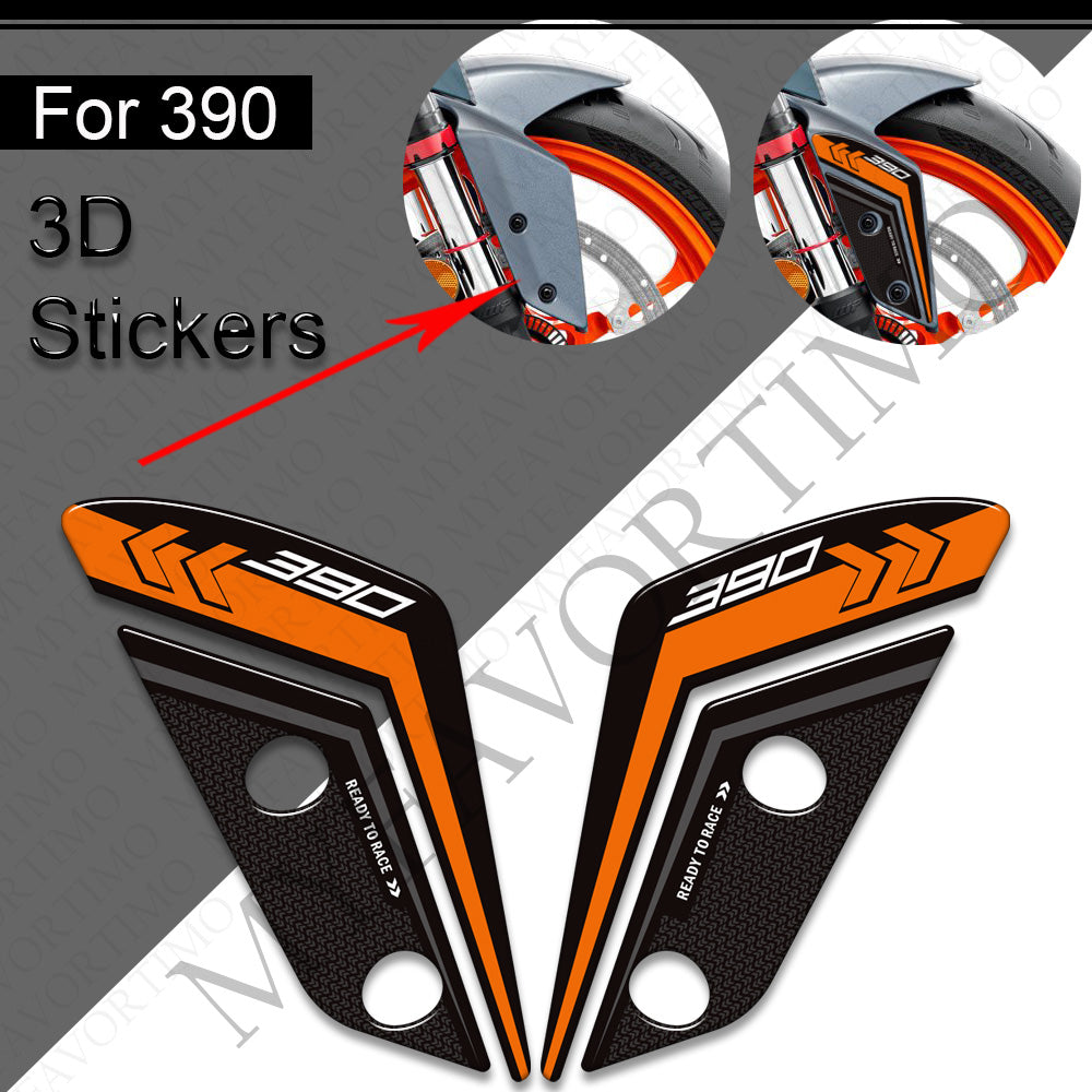 KTM 390 Duke Decals Kit 2024 丨 Tank Pad and Full Body Stickers