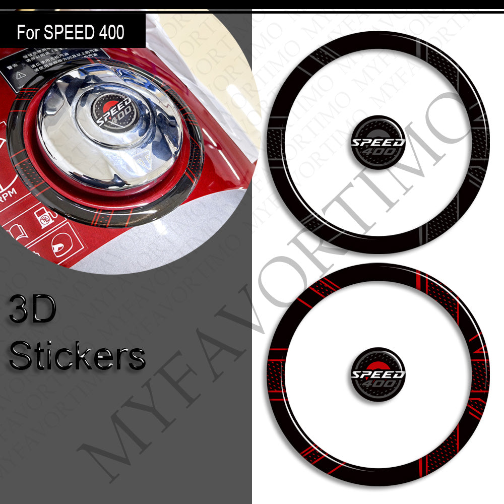 Triumph Speed 400 Decals Kit 2024-2025 丨 Tank Pad and Full Body Stickers