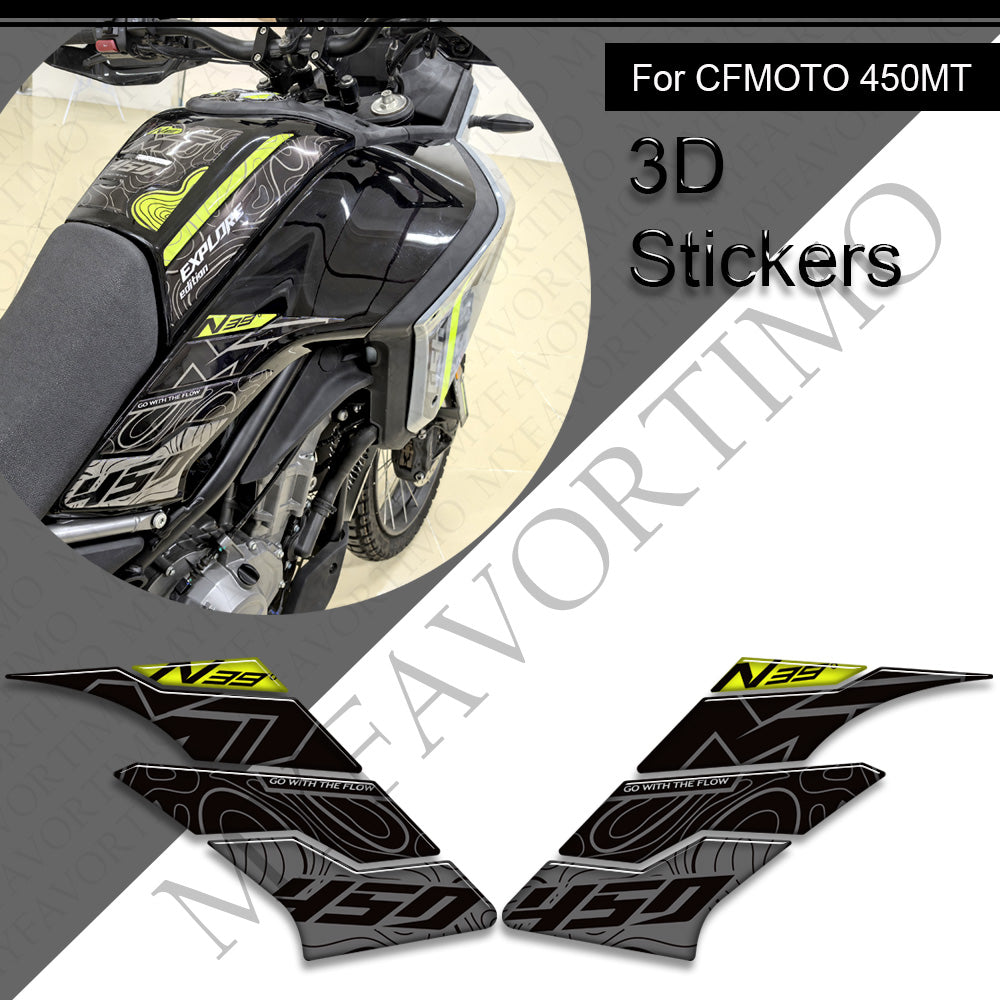 CFMOTO 450MT Body Panel Decals Kit 丨 Fairing and Full Set Stickers