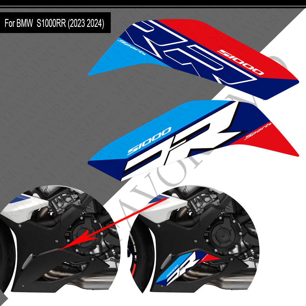 BMW S1000RR PVC Decals Kit 2023-2024 丨 Tank and Full Body Stickers