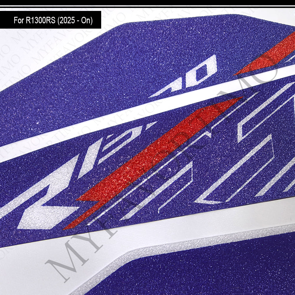 BMW R1300RS Anti-Slip Tank Side Decals Kit 2025-2026 丨 Side Panel Stickers