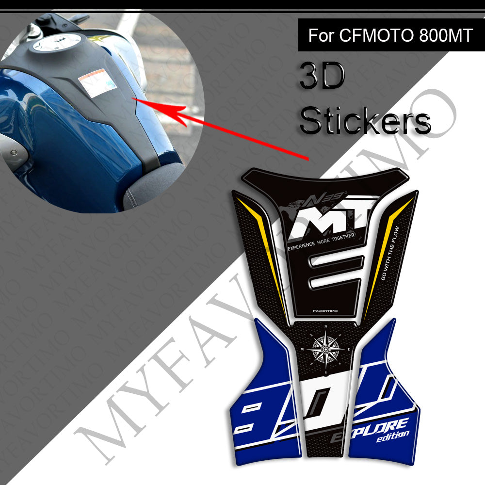 CFMOTO 800MT Body Panel Decals Kit 丨 Fairing and Full Set Stickers