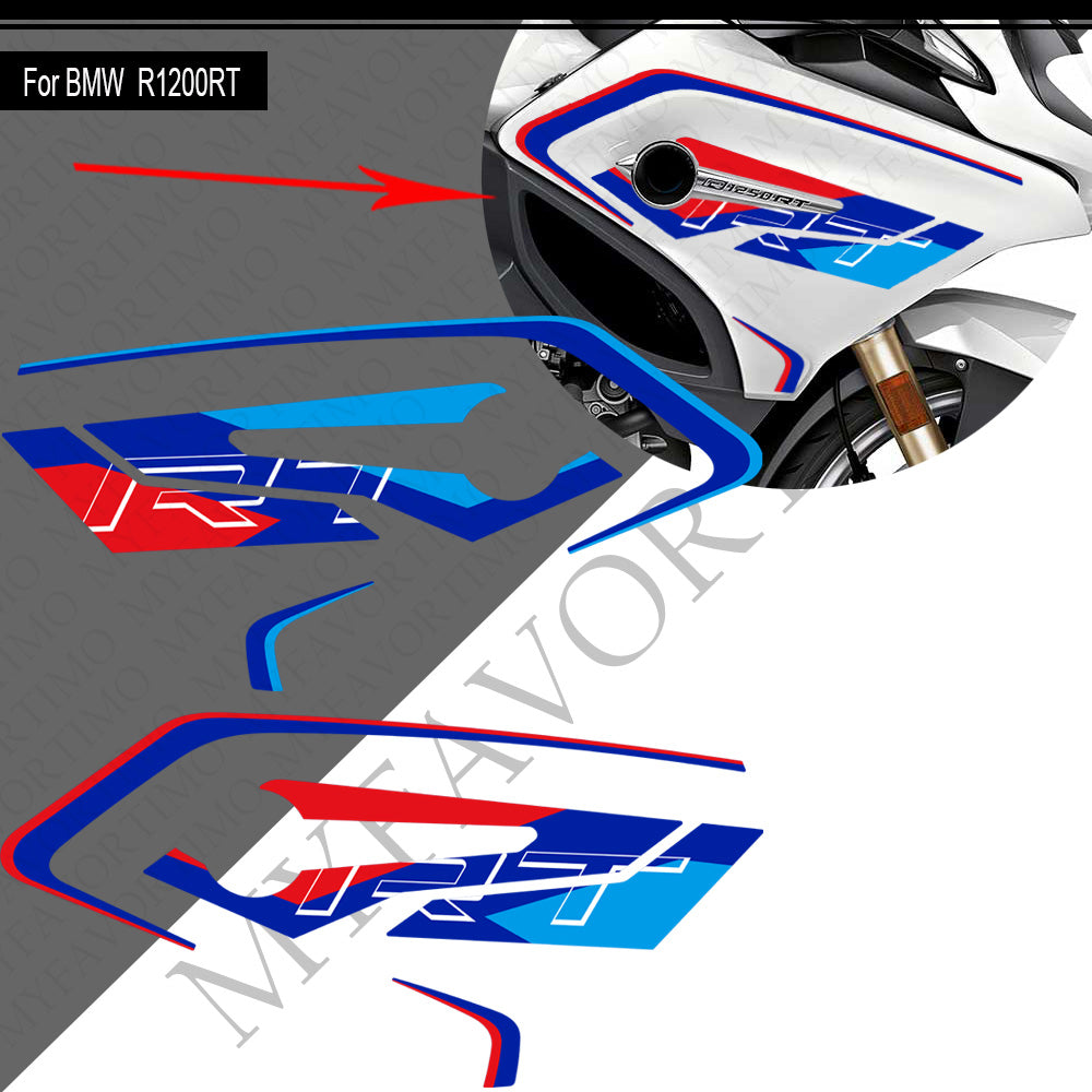 BMW R1200RT PVC Decals Kit 丨 Tank and Full Body Stickers