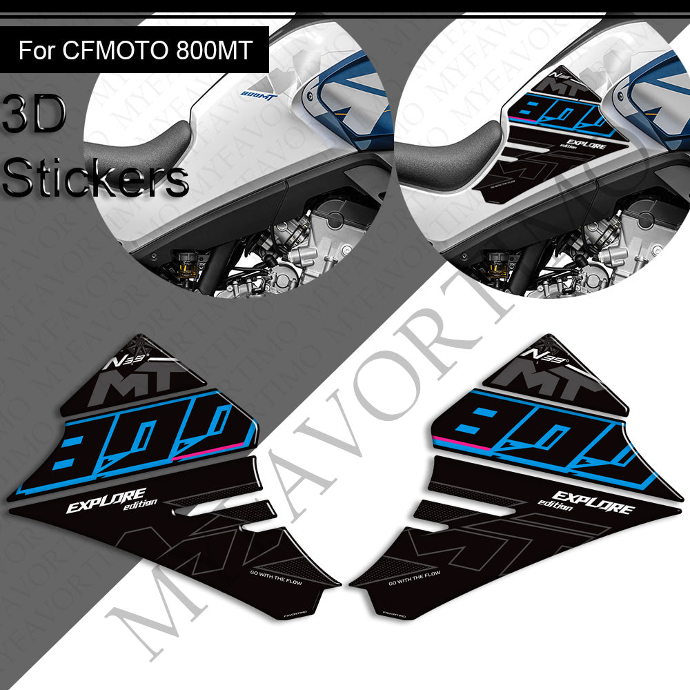 CFMOTO 800MT Body Panel Decals Kit 丨 Fairing and Full Set Stickers