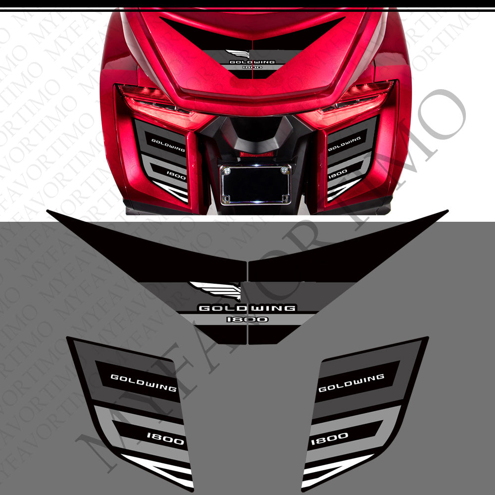 Honda Goldwing GL1800 F6B PVC Decals Kit 2018-2026 丨 Tank and Full Body Stickers