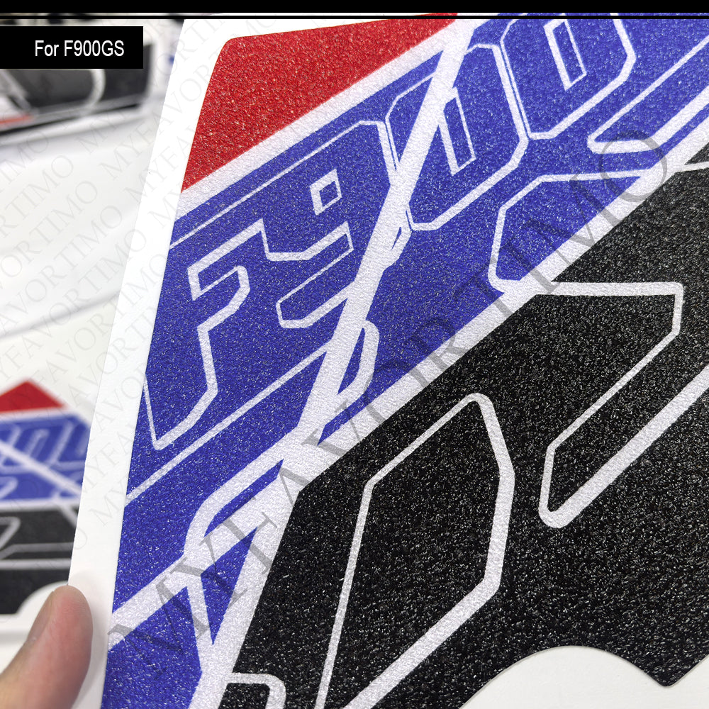BMW F900GS Anti-Slip Tank Pad Kit 2024-2026 丨 Center and Side Stickers