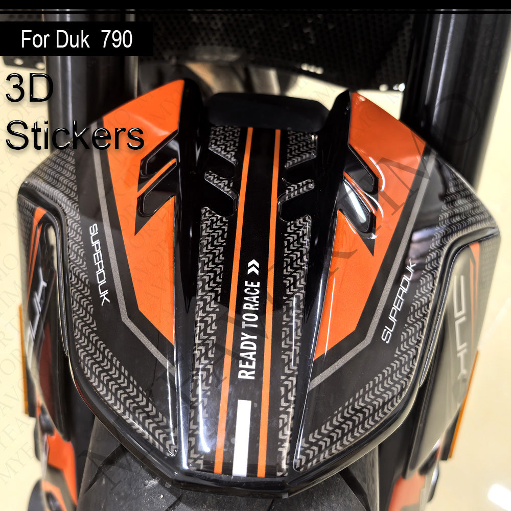 KTM 790 Duke Decals Kit 丨 Tank Pad and Full Body Stickers