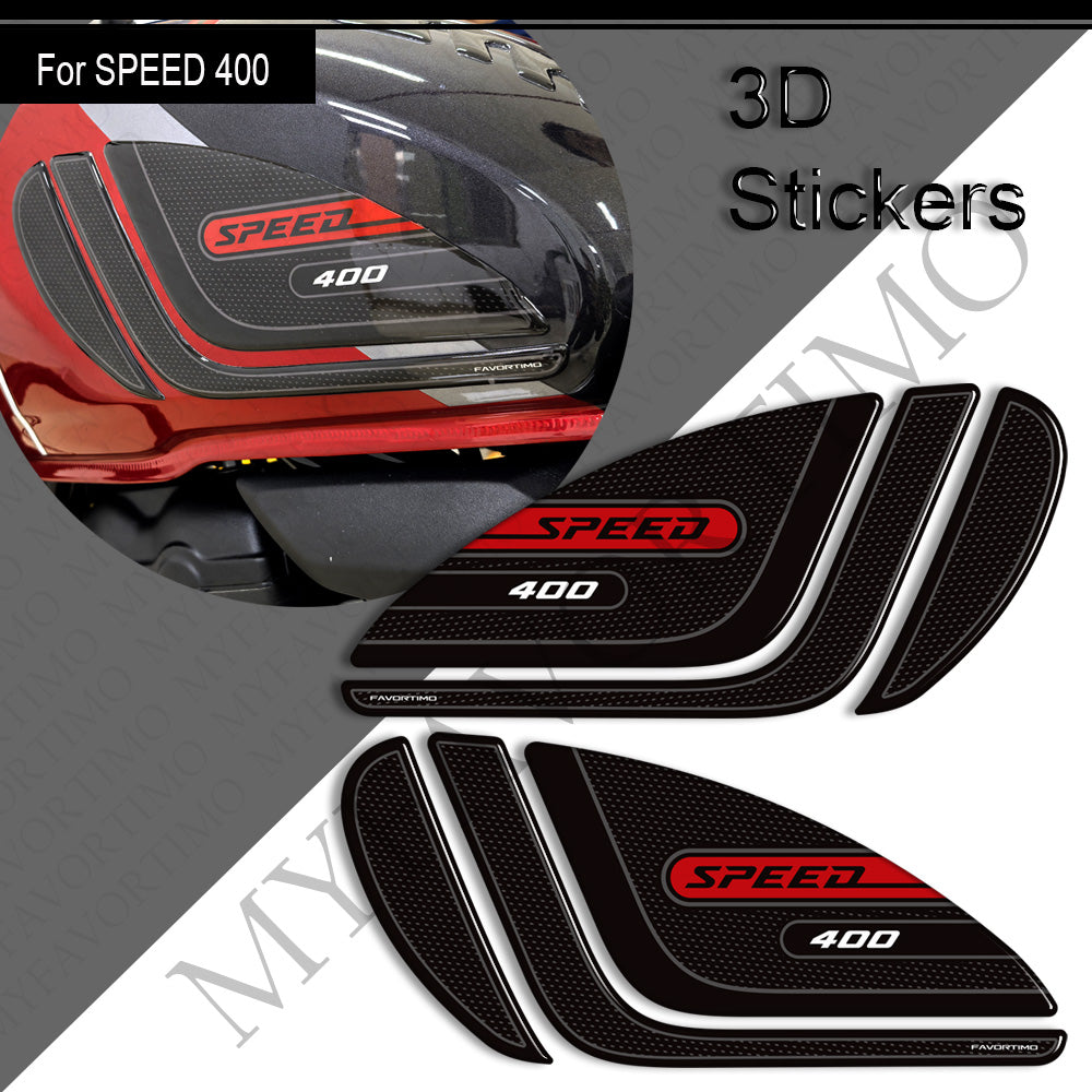 Triumph Speed 400 Decals Kit 2024-2025 丨 Tank Pad and Full Body Stickers