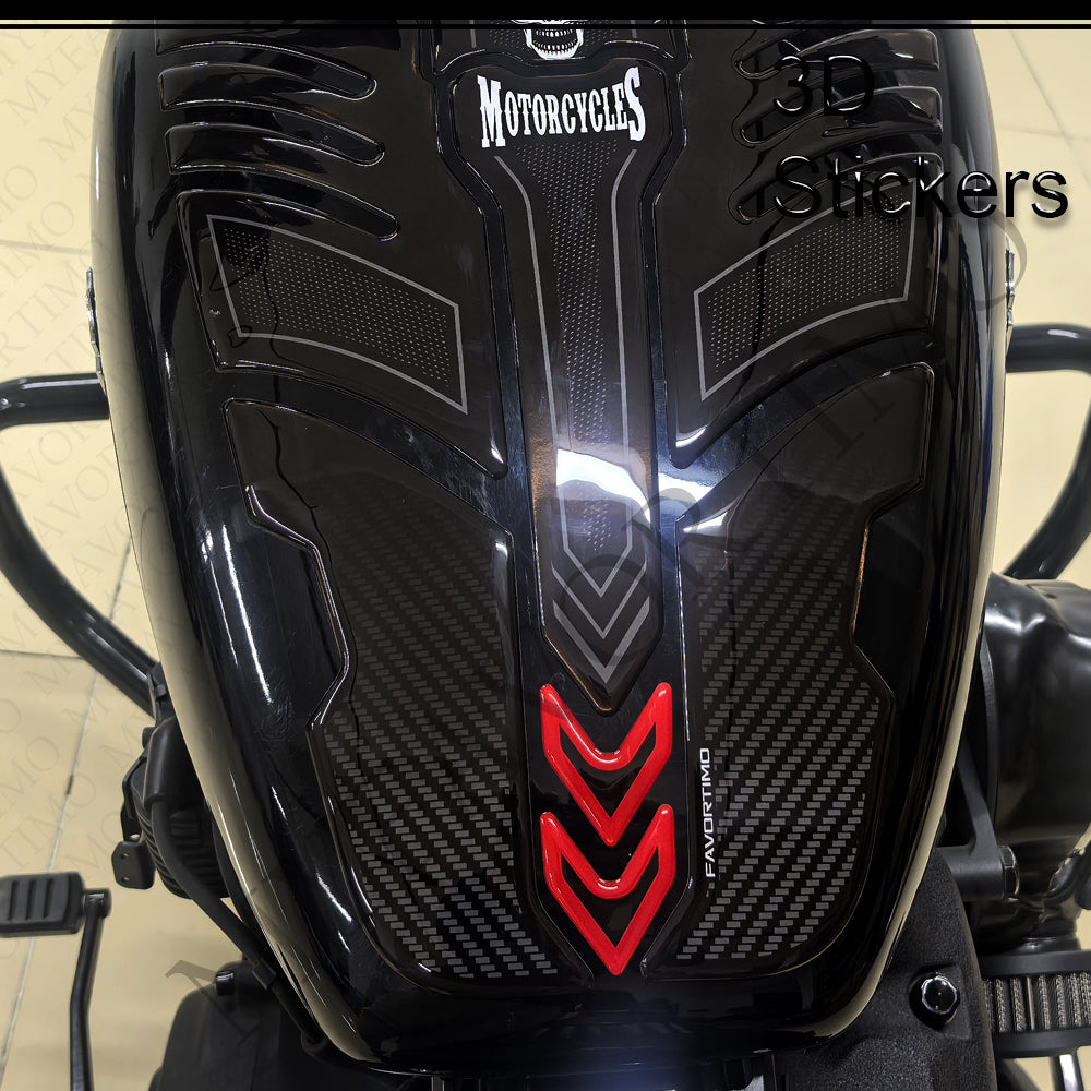 Harley-Davidson Street Bob Tank Pad 107 114 117 丨 Center Protector Sticker