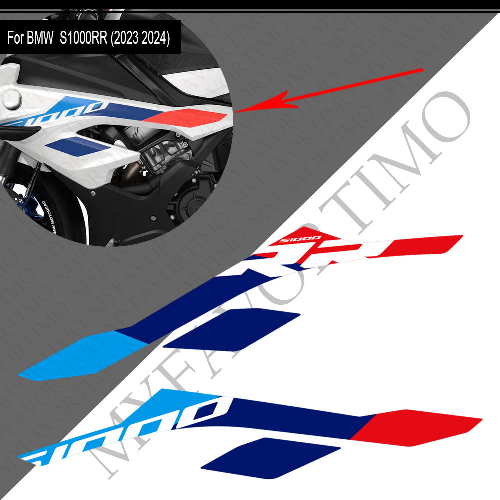 BMW S1000RR PVC Decals Kit 2023-2024 丨 Tank and Full Body Stickers