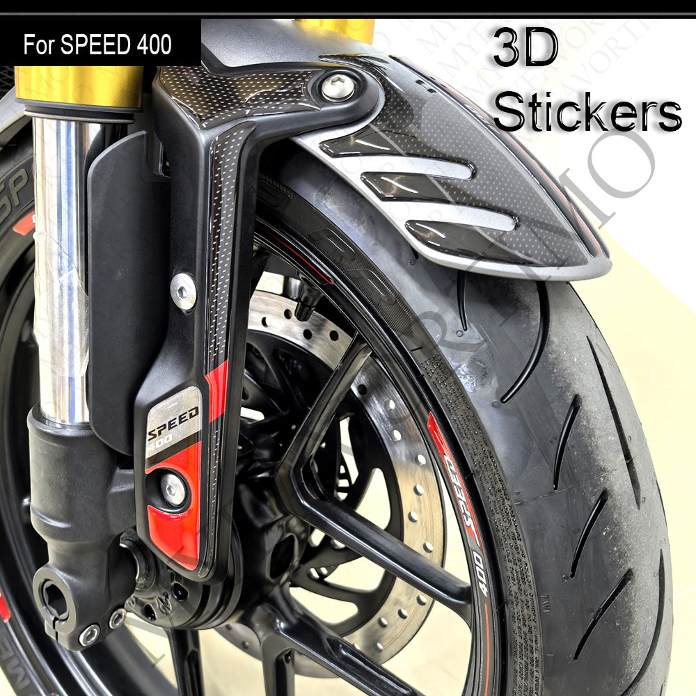 Triumph Speed 400 Decals Kit 2024-2025 丨 Tank Pad and Full Body Stickers