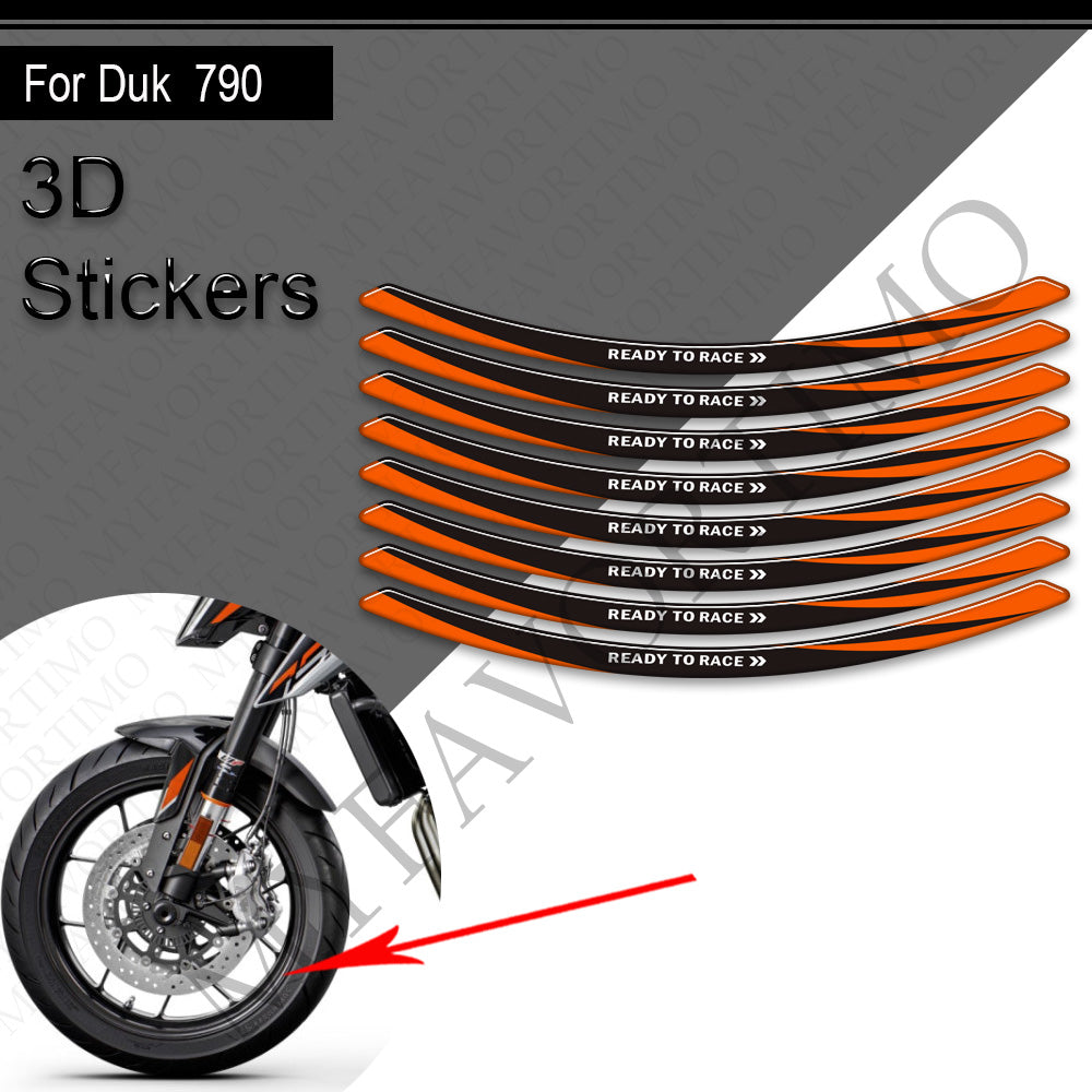 KTM 790 Duke Decals Kit 丨 Tank Pad and Full Body Stickers