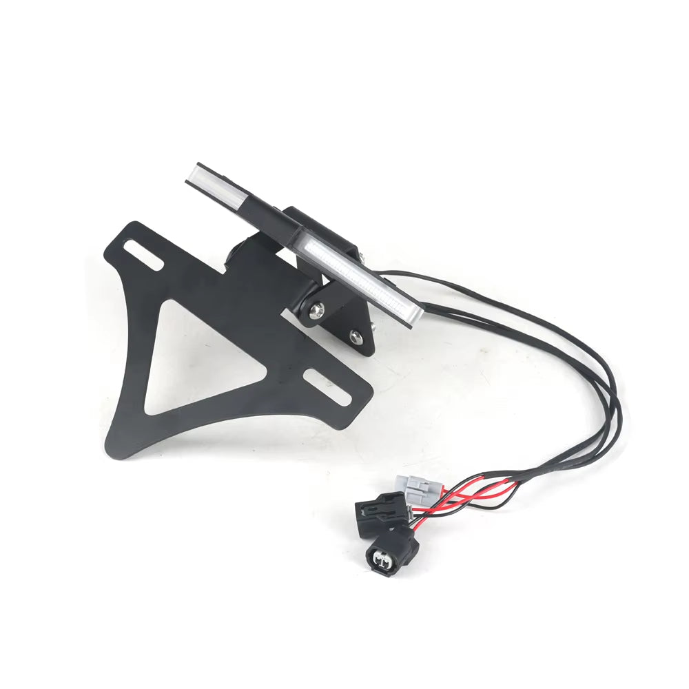 Kawasaki Ninja ZX-6R ZX6R 2024-2025 | Support de Plaque d'Immatriculation Courte / Éliminateur de Garde-Boue