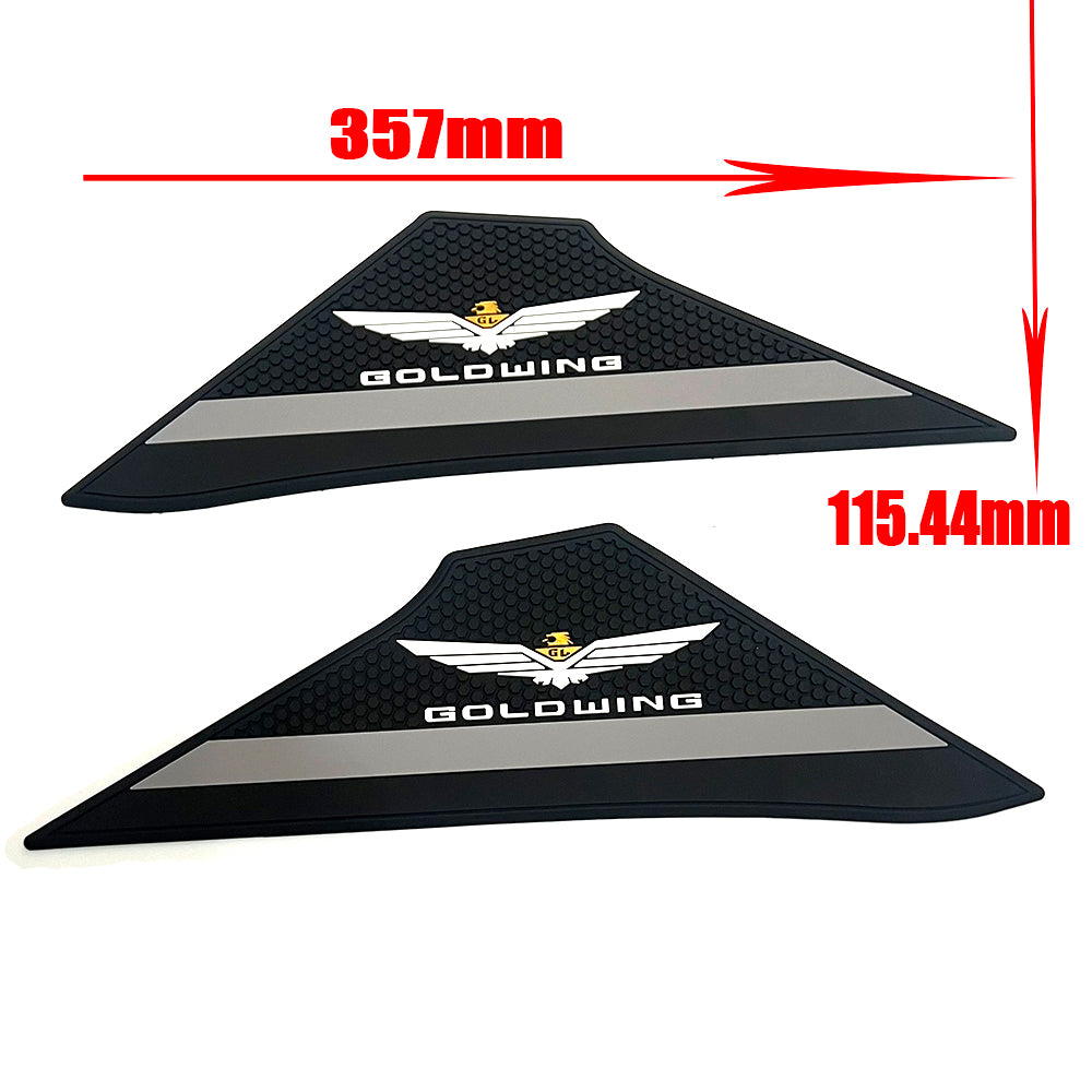 Honda Goldwing 1800 GL1800 Rubber Anti-Slip Tank Pad Kit 2018-2025 丨 Center Pad and Side Grips