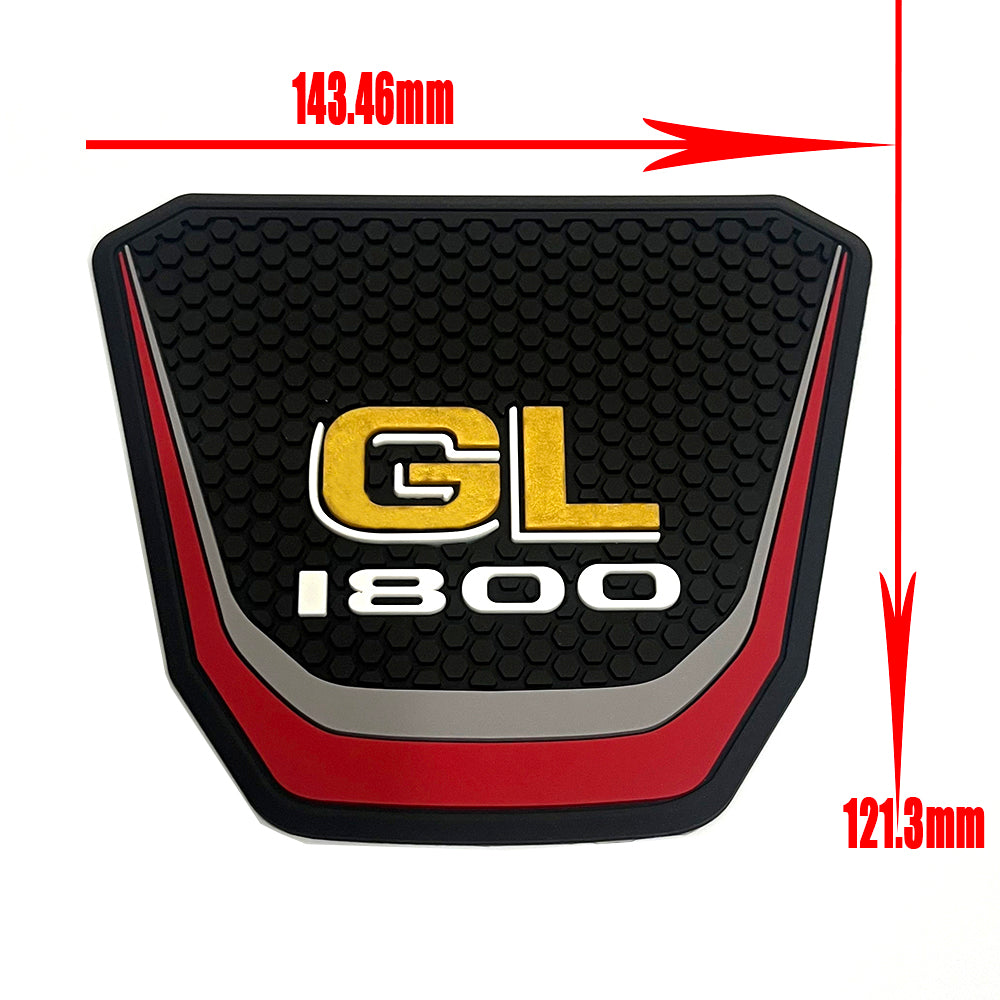 Honda Goldwing 1800 GL1800 Rubber Anti-Slip Tank Pad Kit 2018-2025 丨 Center Pad and Side Grips