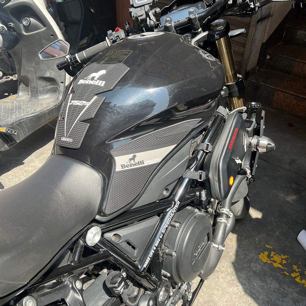 Benelli 752S | Rubber Anti‑Slip Fuel Tank Pad Tank Side Protector Decals Kit