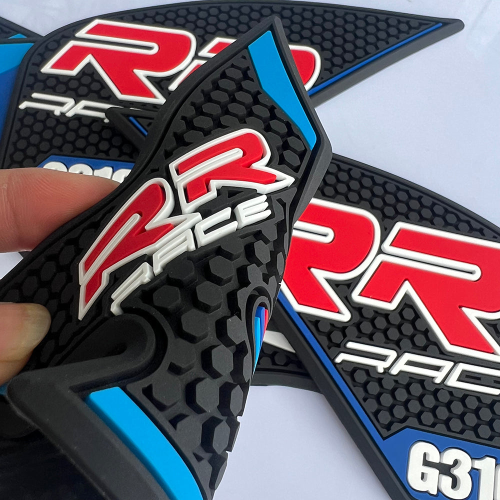 BMW G310RR Rubber Anti-Slip Tank Pad Kit 2023+ 丨 Center Pad and Side Grips