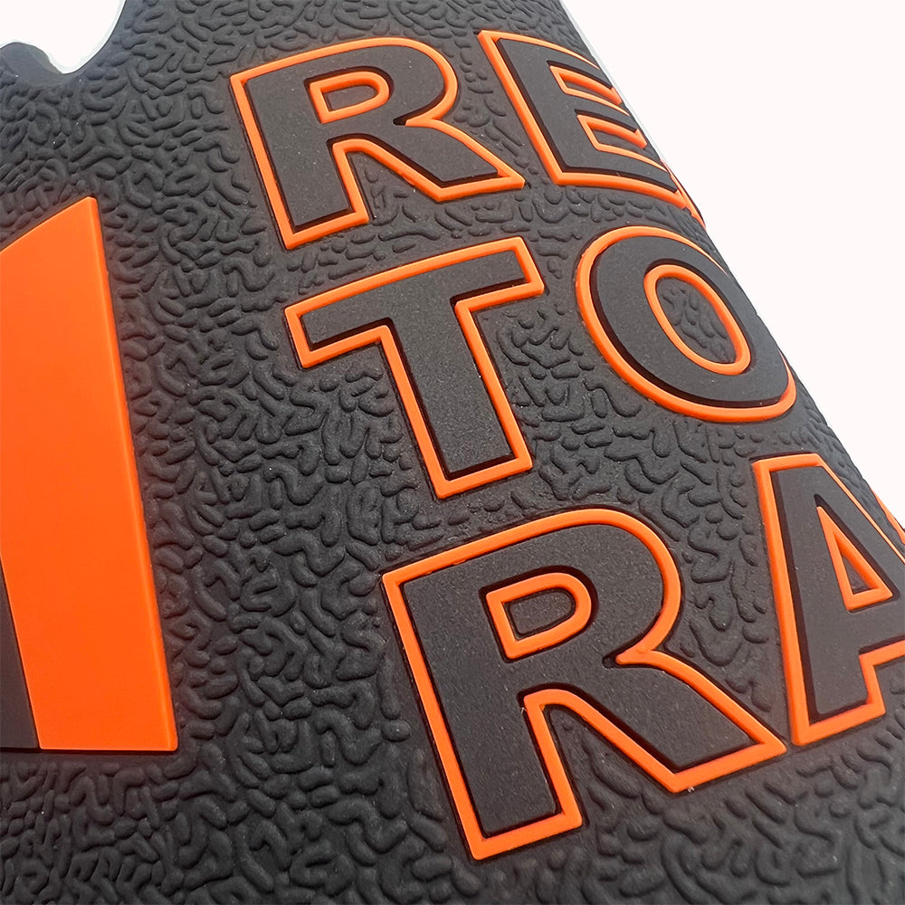 KTM 1390 Super Duke R Rubber Anti-Slip Center Tank Pad 2024+ 丨 Orange Black