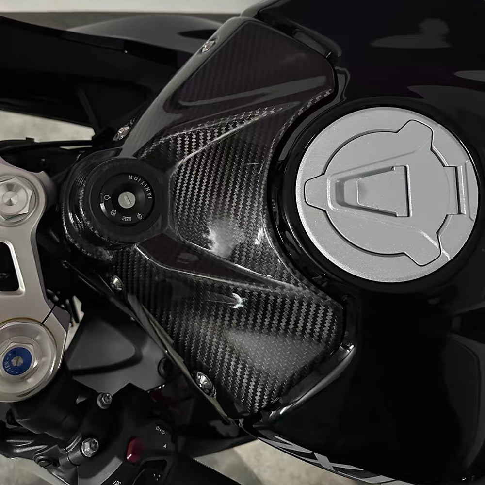ZXMOTO 500RR 2025‑2026 | Carbon Fiber Ignition Cover Tank Center Panel
