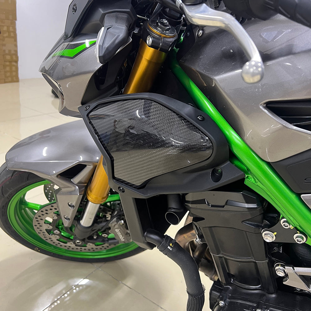 Kawasaki Z900 Z900SE 2025-2026 | Carbon Fiber Side Fairing Panel Kit