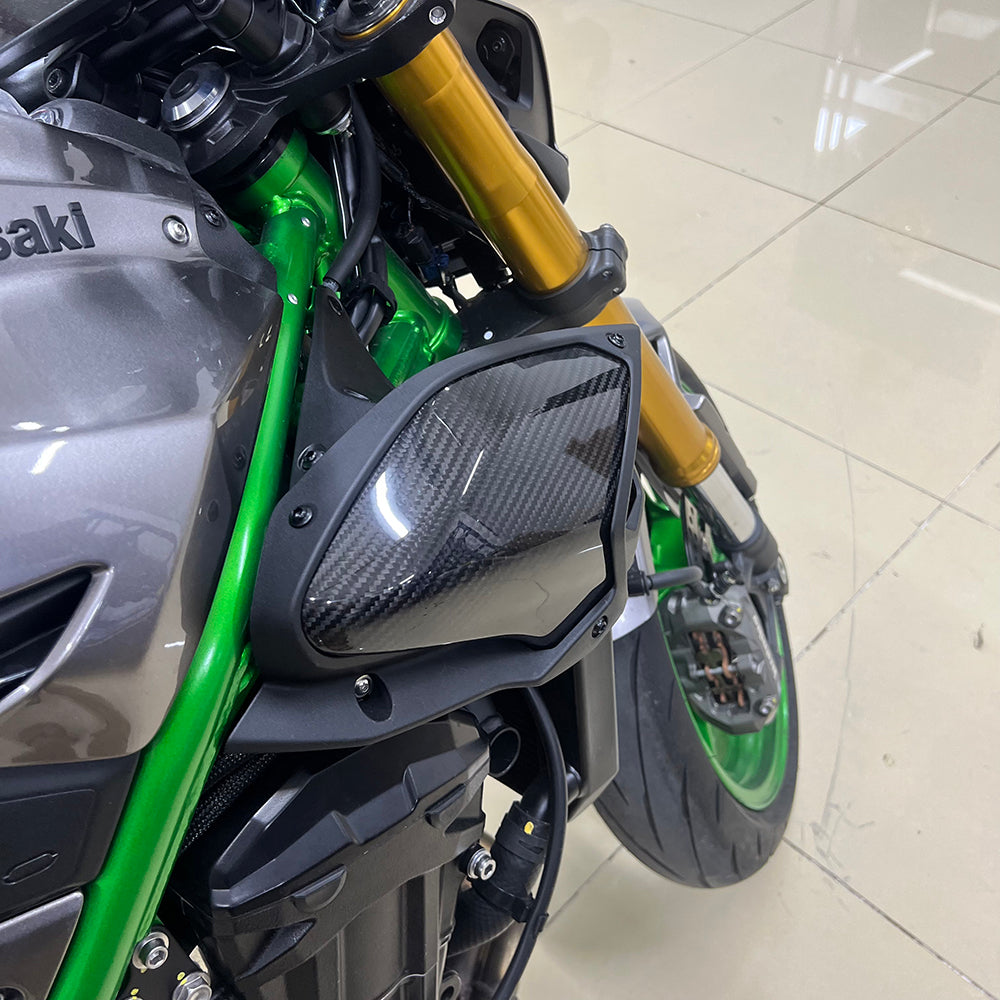 Kawasaki Z900 Z900SE 2025-2026 | Carbon Fiber Side Fairing Panel Kit