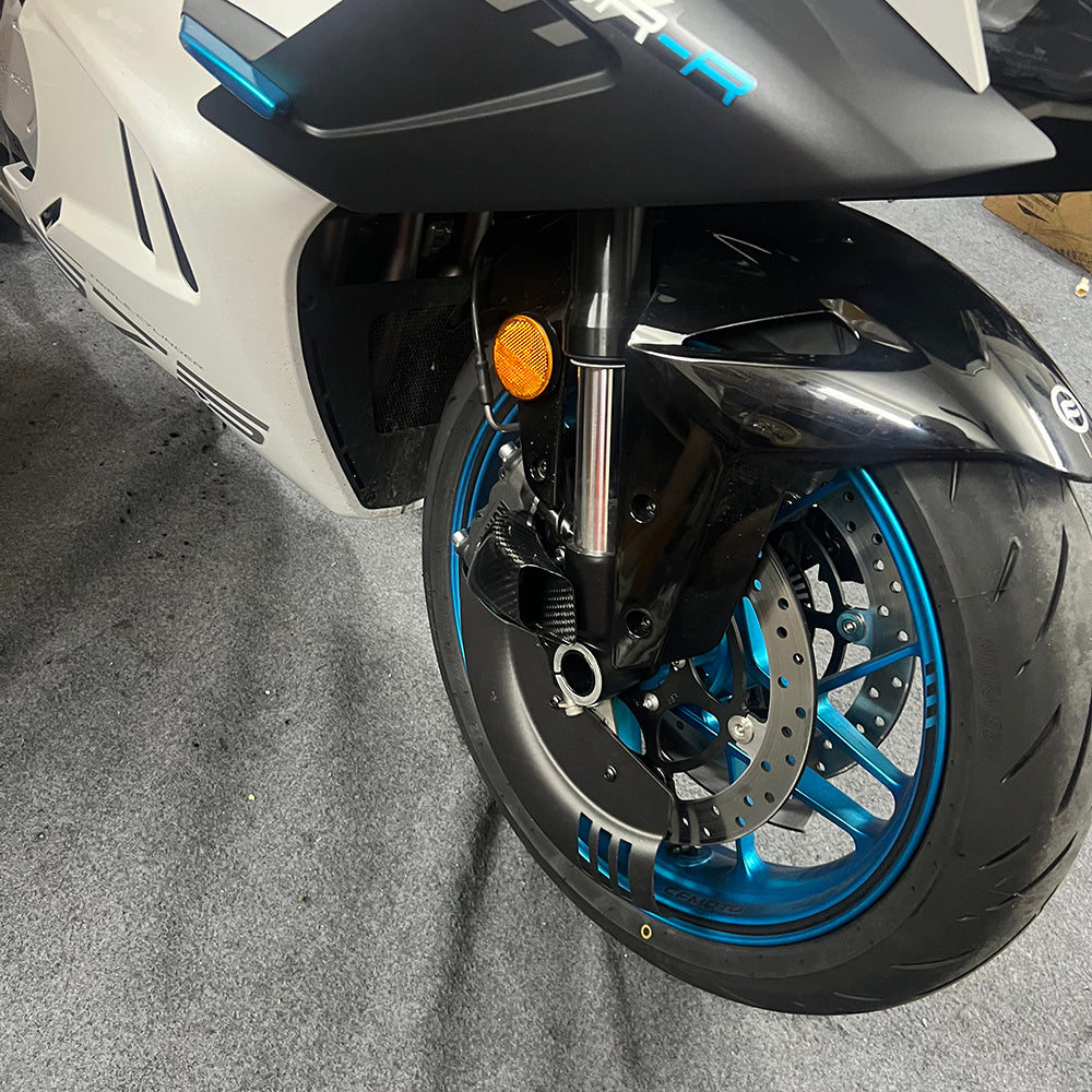 CFMOTO 675SR 675NK 2024‑2026 | Front Caliper Heat Dissipation Cover Air Cooling Duct