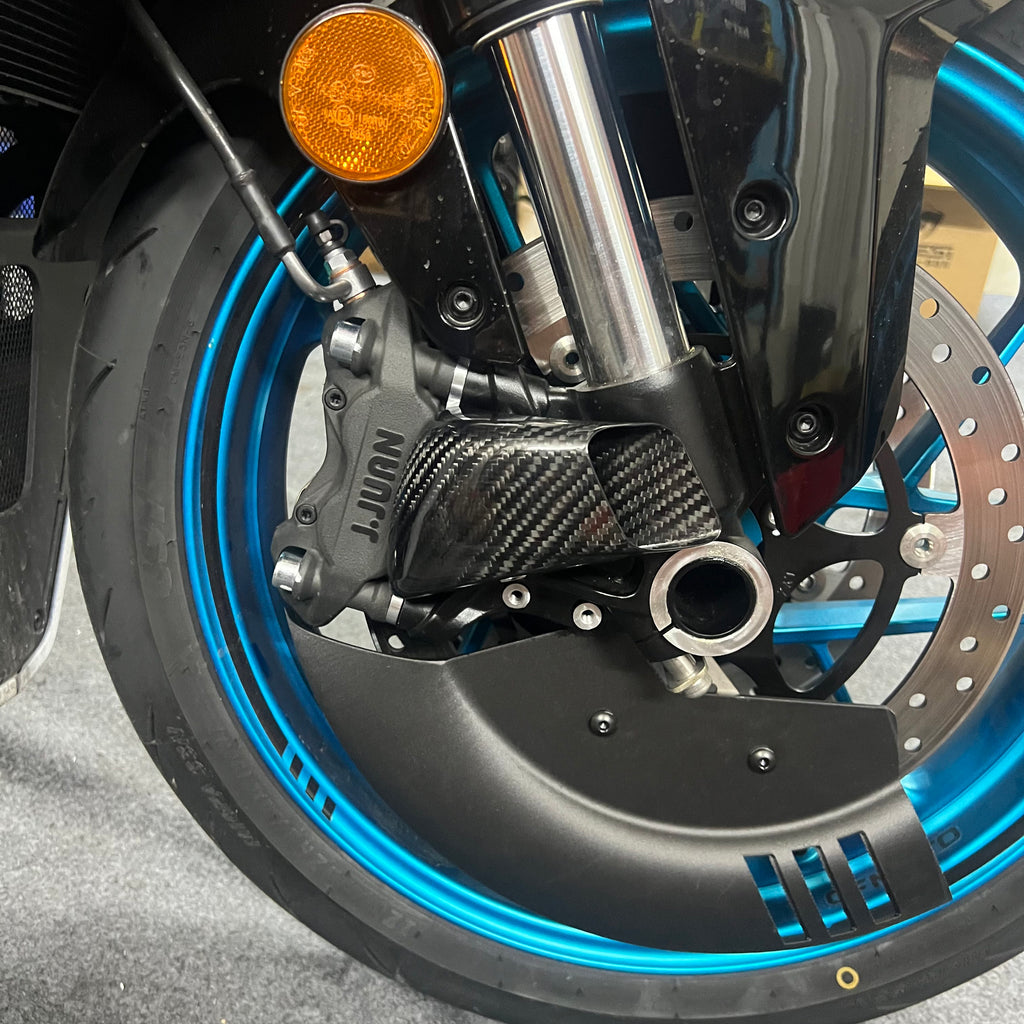 CFMOTO 675SR 675NK 2024‑2026 | Front Caliper Heat Dissipation Cover Air Cooling Duct