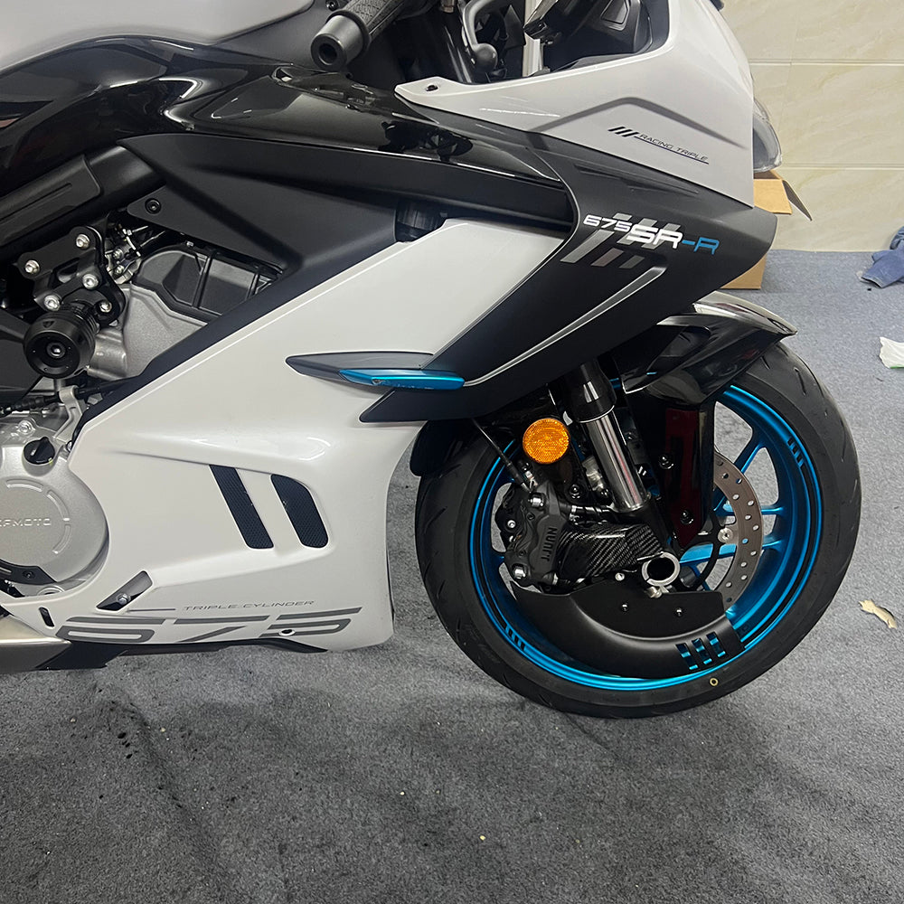 CFMOTO 675SR 675NK 2024‑2026 | Front Caliper Heat Dissipation Cover Air Cooling Duct