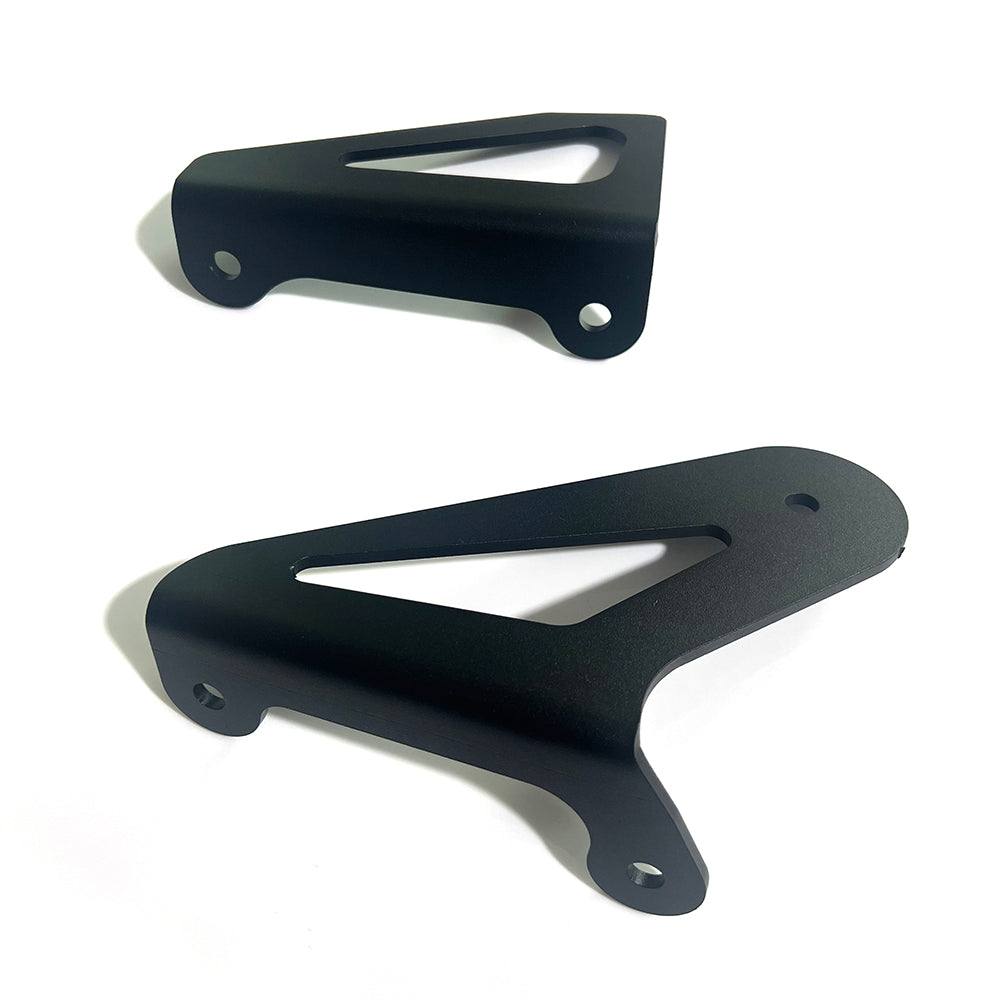 BMW R1300GS Rear Footpeg Delete 2023‑2025 | Black Metal Footrest Removal Bracket