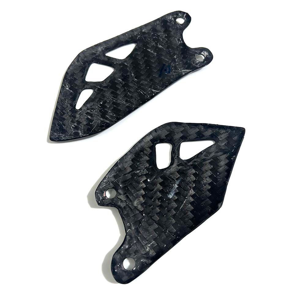 Kawasaki ZX‑10R 2011‑2025 | Carbon Fiber Heel Guard Plate Kit