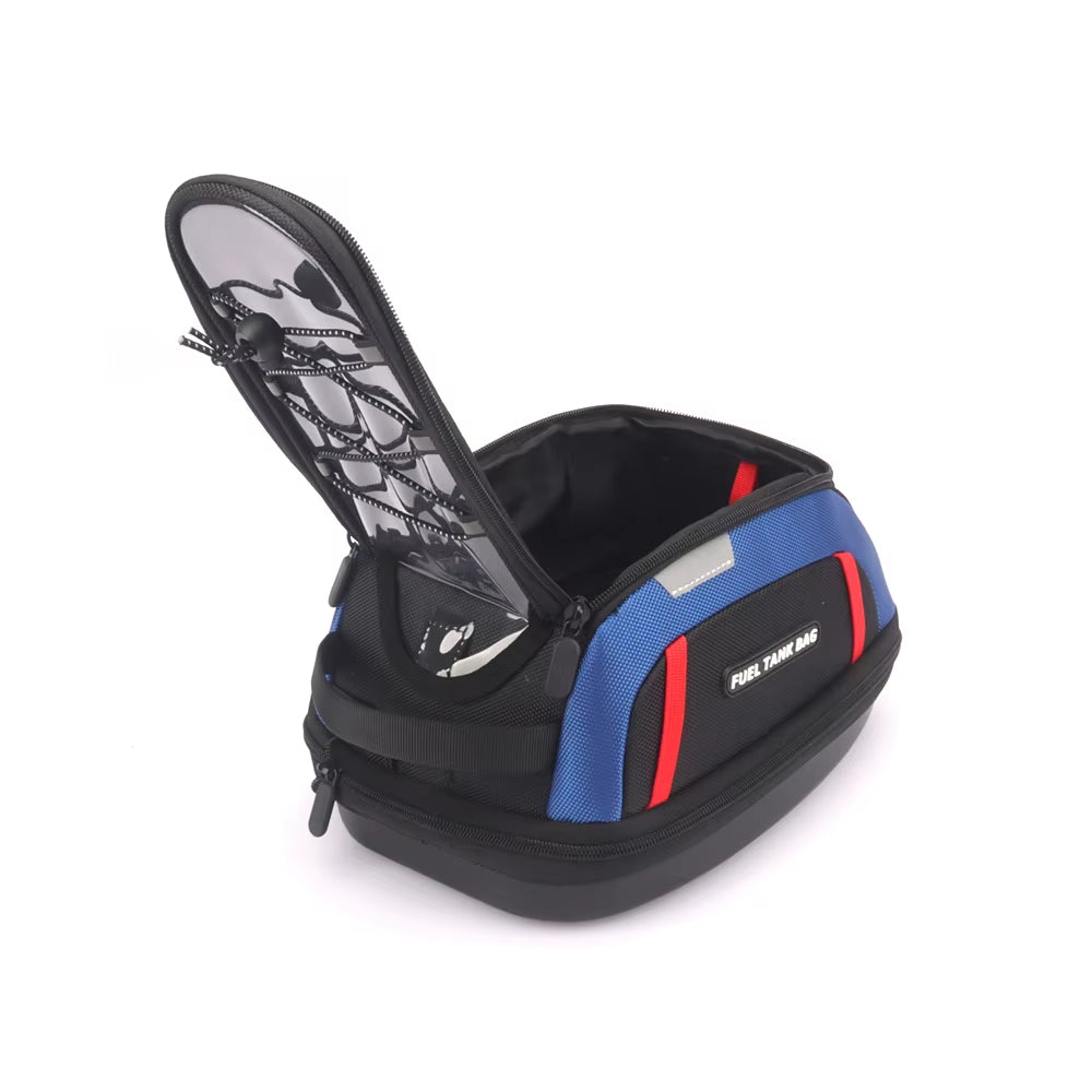 Motorcycle 4.5L Waterproof Tank Bag | Fuel Tank Luggage with Adapter Ring For Honda / BMW / Ducati / Triumph / CFMOTO