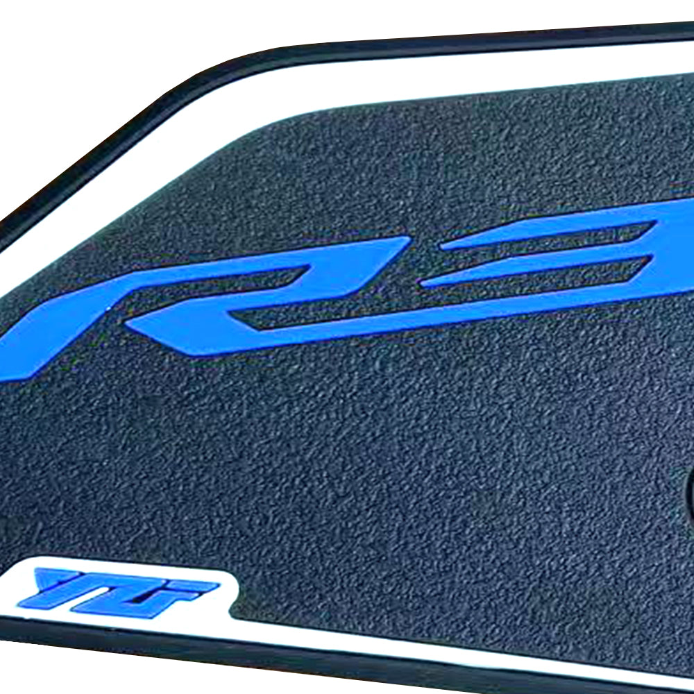 Yamaha YZF-R3 Rubber Anti-Slip Tank Pad Kit 2019-2024 丨 Center Pad and Side Grips