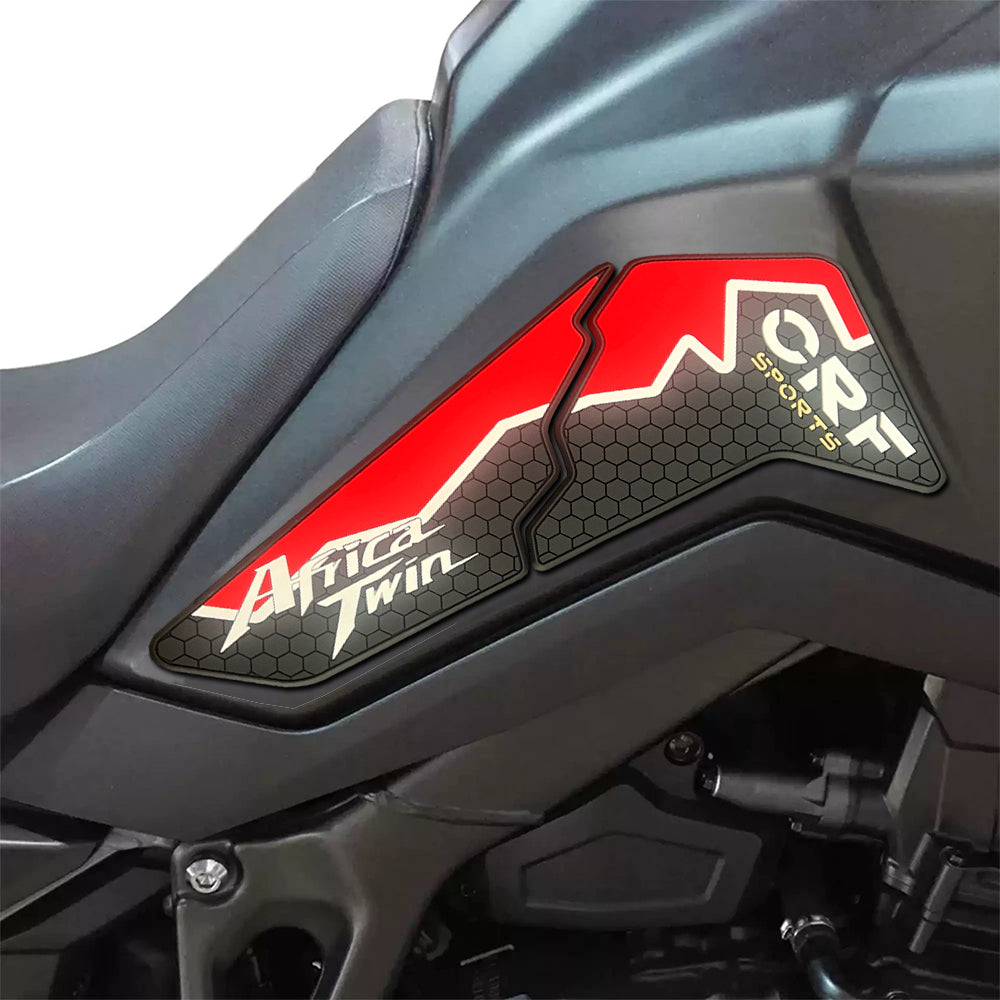 Honda CRF1100L Africa Twin Standard Rubber Anti-Slip Tank Pad Kit 2020-2024 丨 Center Pad and Side Grips