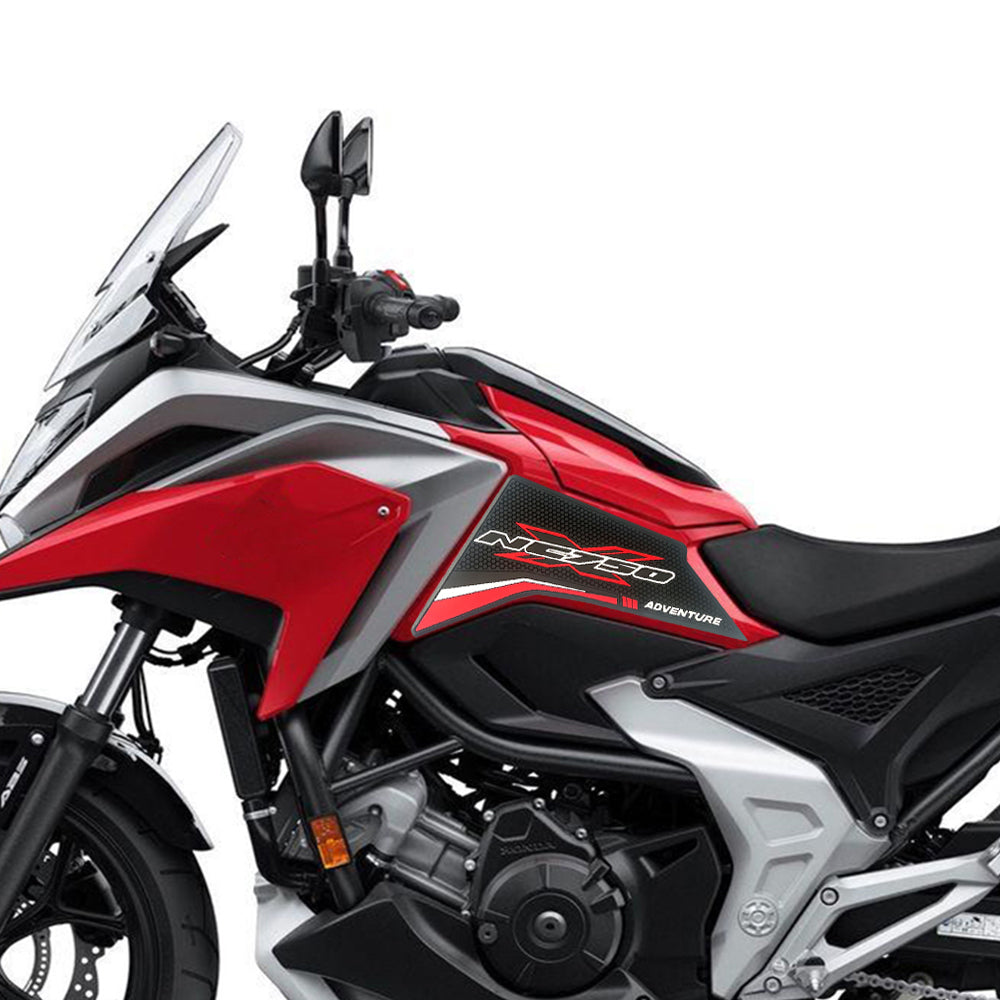 Honda NC750X Rubber Anti-Slip Tank Pad Kit 2021-2024 丨 Center Pad and Side Grips