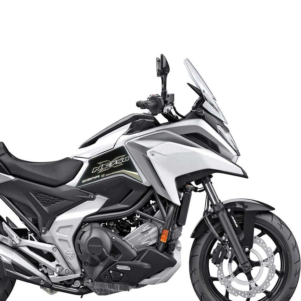 Honda NC750X Rubber Anti-Slip Tank Pad Kit 2021-2024 丨 Center Pad and Side Grips