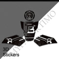 Suzuki GSX-8T GSX-8TT | Tank Pad Knee Stickers decals