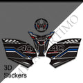 Suzuki GSX-R1000 / GSX-R1000R / 40th | 3D Epoxy Knee Tank Pad & Cap Stickers Decals