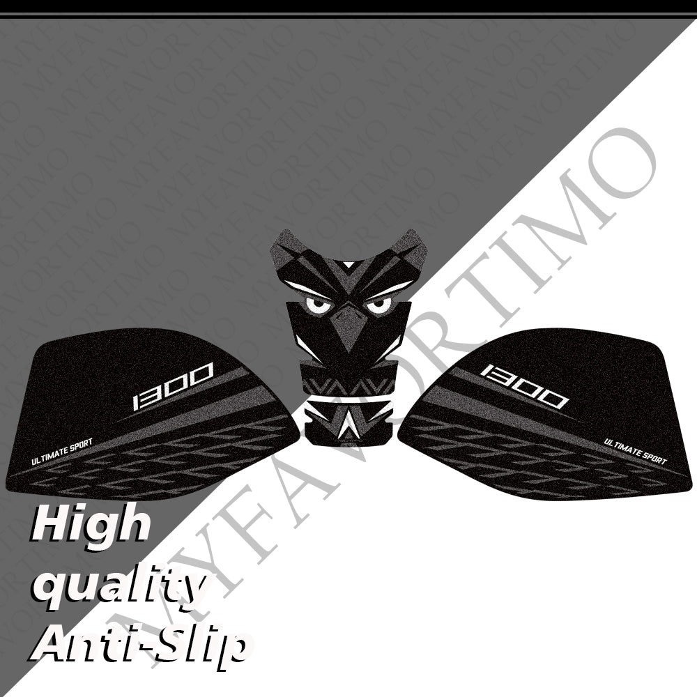 Suzuki Hayabusa GSX1300R Tank Pad Knee Grips | Matte Anti-slip Stickers Decals