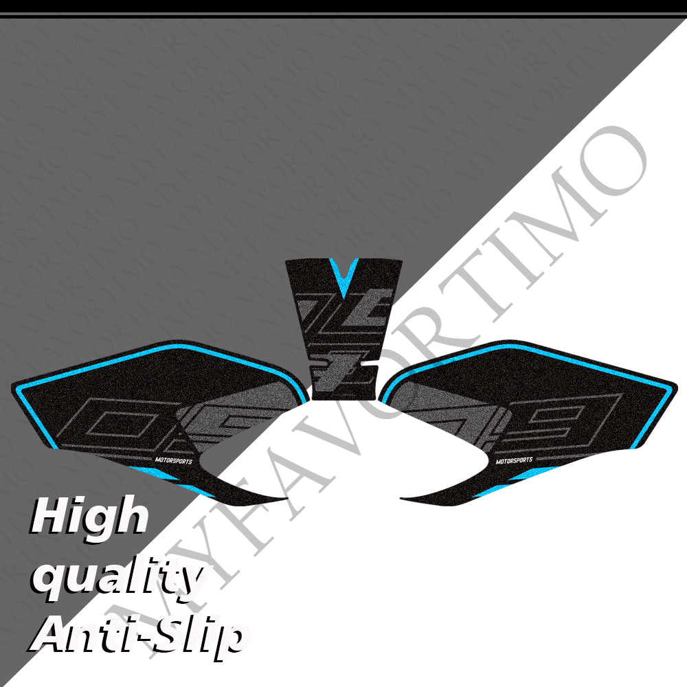 Yamaha MT-09 MT09 SP 2024-2026 Tank Pad | Anti-slip Matte Fuel Tank Knee Stickers Decals