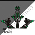 Kawasaki Z1100 Z1100SE | Tank Pad Knee Grip 3D Stickers decals
