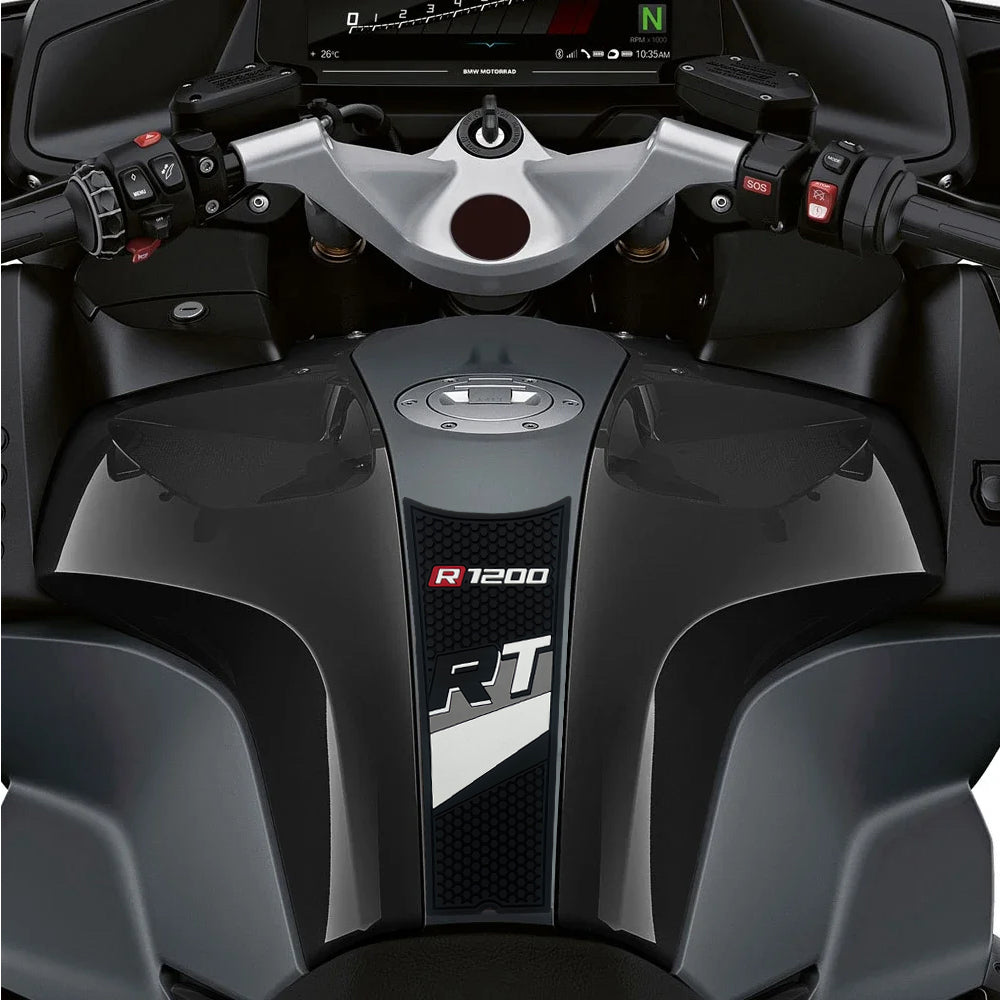 BMW R1250RT R1200RT Rubber Anti-Slip Tank Pad Kit 2020-2024 丨 Center Pad and Side Grips