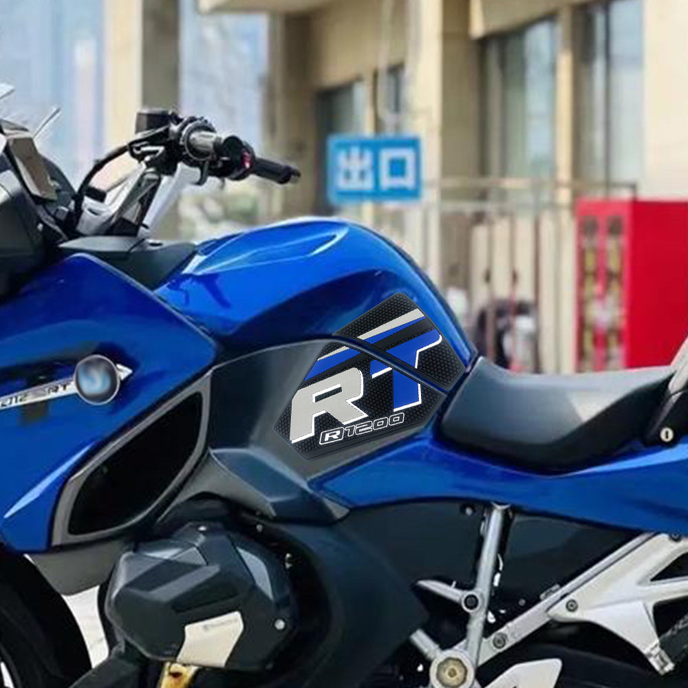 BMW R1250RT R1200RT Rubber Anti-Slip Tank Pad Kit 2020-2024 丨 Center Pad and Side Grips
